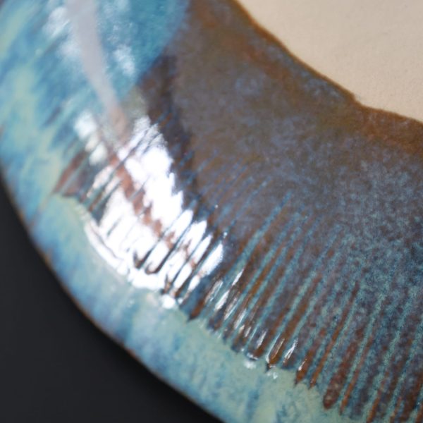 striee-plat-bleu-vaisselle-christelle-CHIREUIL-8